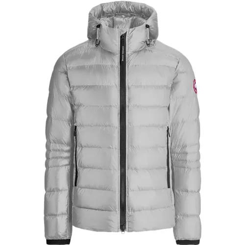 Silver Winter Coats , male, Sizes: XL - Canada Goose - Modalova