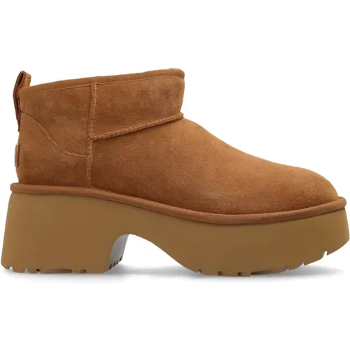 Boots Classic Ultra Mini New Heights , female, Sizes: 3 UK, 4 UK, 10 UK, 9 UK, 6 UK, 7 UK, 8 UK, 5 UK - Ugg - Modalova