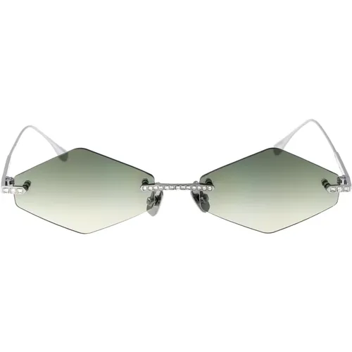 Crystal Nest Triangle Sunglasses , female, Sizes: 57 MM - Anna Karin Karlsson - Modalova