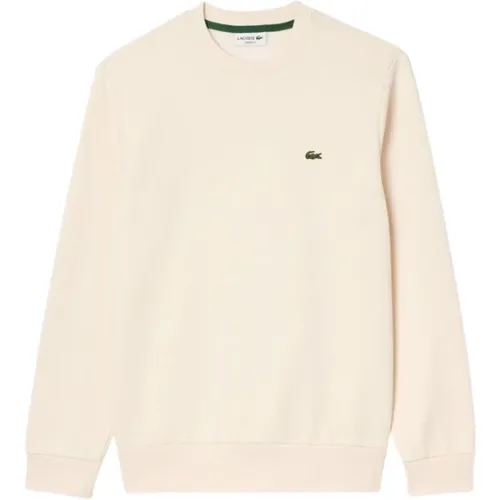 Gebürsteter Bio-Baumwoll-Sweatshirt - Lacoste - Modalova