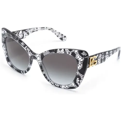 Schwarze Sonnenbrille mit Original-Etui - Dolce & Gabbana - Modalova