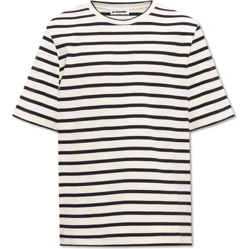 Gestreiftes T-Shirt Jil Sander - Jil Sander - Modalova