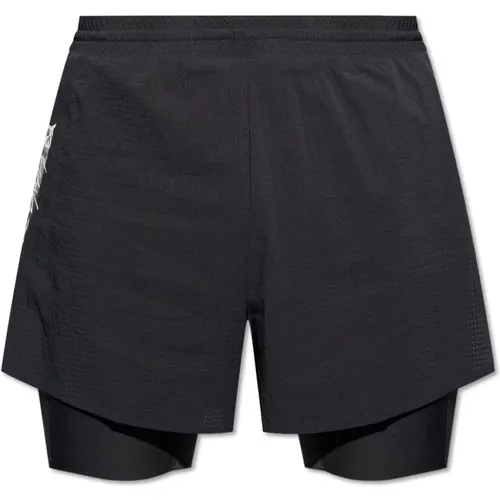 Two-layer shorts , male, Sizes: L, S - Y-3 - Modalova