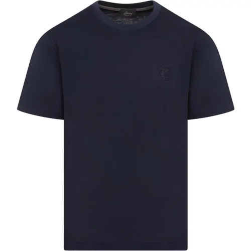 T-Shirt , male, Sizes: L - Brioni - Modalova