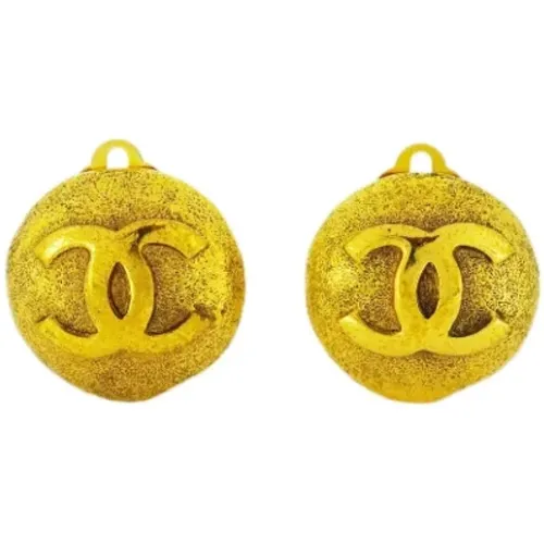 Pre-owned Metal chanel-jewelry , female, Sizes: ONE SIZE - Chanel Vintage - Modalova