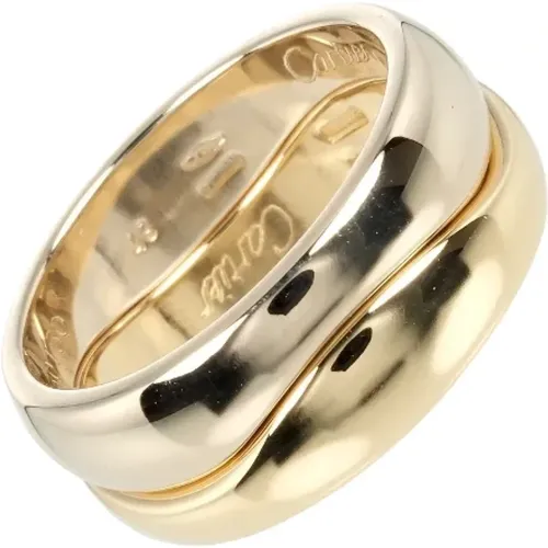 Pre-owned Gold rings , female, Sizes: ONE SIZE - Cartier Vintage - Modalova