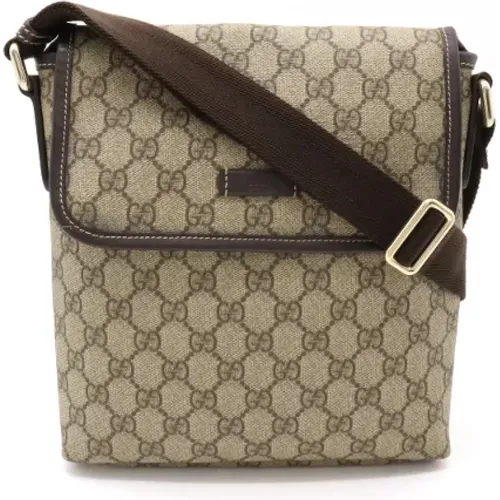 Pre-owned Canvas crossbody-bags , female, Sizes: ONE SIZE - Gucci Vintage - Modalova