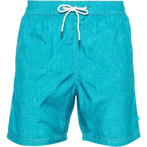 Polyester Swimwear with Pockets , male, Sizes: XL, L - PAUL & SHARK - Modalova