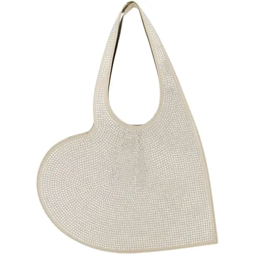 Mini Heart Tote Bag - Cotton - , female, Sizes: ONE SIZE - Coperni - Modalova