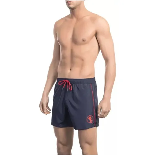 Printed Swim Shorts , male, Sizes: XL, M, L, S, 2XL - Bikkembergs - Modalova