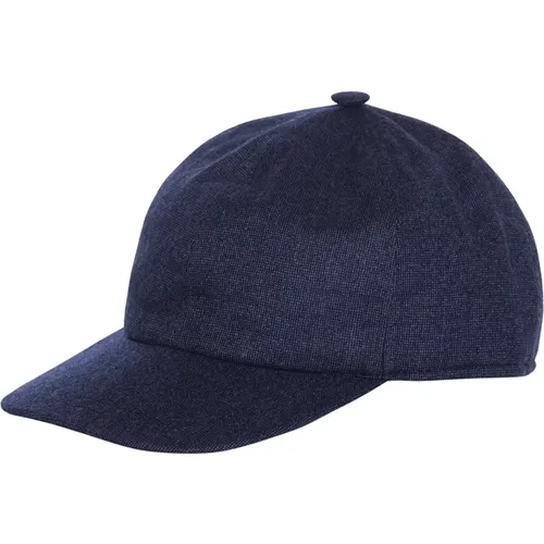 Pinhead Wolle Baseball Cap , Herren, Größe: 60 CM - Kiton - Modalova