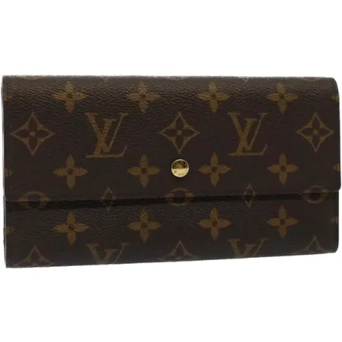 Pre-owned Canvas wallets , female, Sizes: ONE SIZE - Louis Vuitton Vintage - Modalova