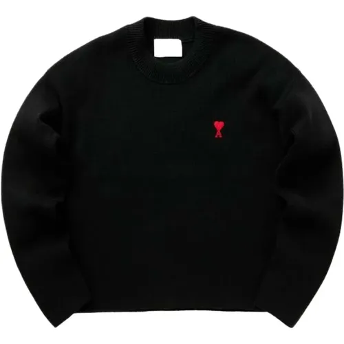 Ami De Coeur Sweatshirt , male, Sizes: L, XS - Ami Paris - Modalova