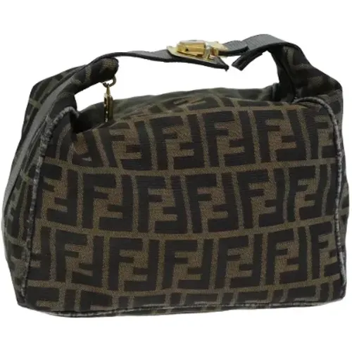 Pre-owned Canvas handbags , female, Sizes: ONE SIZE - Fendi Vintage - Modalova