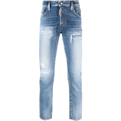 Slim-fit Jeans , Herren, Größe: 2XL - Dsquared2 - Modalova