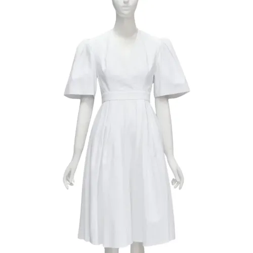 Pre-owned Cotton dresses , female, Sizes: XS - Alexander McQueen Pre-owned - Modalova