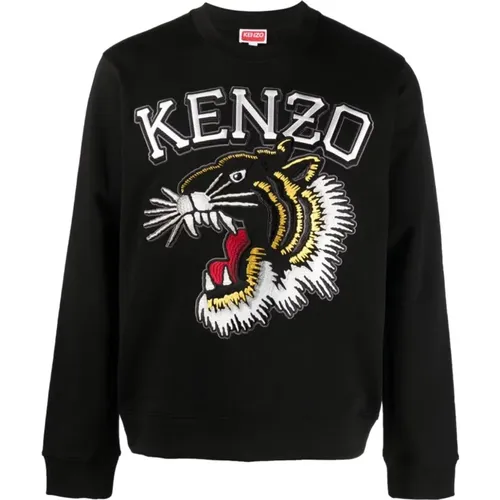 Tiger Sweatshirt , male, Sizes: XL, L, M - Kenzo - Modalova