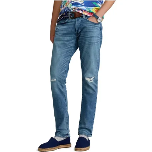 Slim Fit Sullivan Jeans , Herren, Größe: W30 L34 - Ralph Lauren - Modalova