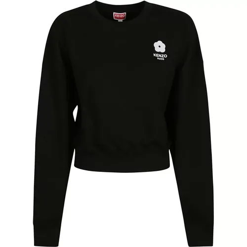 Cropped Sweatshirt , female, Sizes: S - Kenzo - Modalova