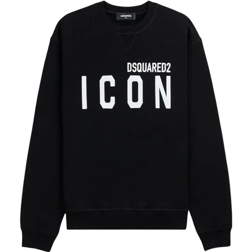 Iconic Cool Sweater , male, Sizes: S, L, XL, M - Dsquared2 - Modalova