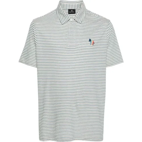 Gestreiftes Zebra Polo Shirt , Herren, Größe: M - Paul Smith - Modalova