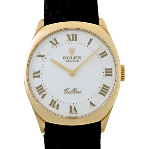 Pre-owned Yellow Gold watches , female, Sizes: ONE SIZE - Rolex Vintage - Modalova