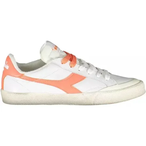 Elegante weiße Schnürsenker , Damen, Größe: 38 1/2 EU - Diadora - Modalova