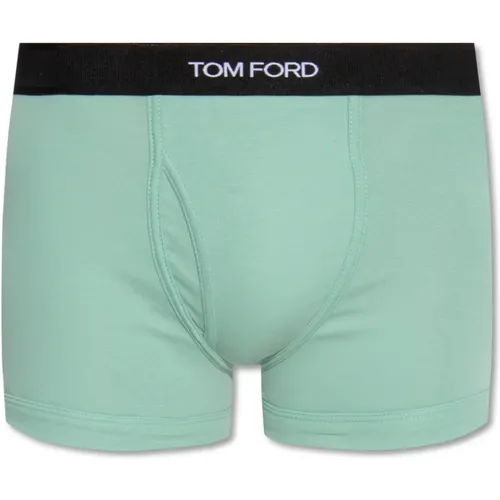 Boxers with logo , male, Sizes: XS - Tom Ford - Modalova