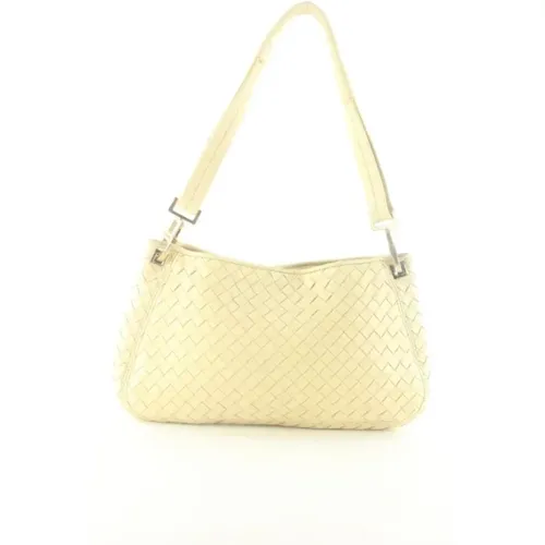 Pre-owned Canvas shoulder-bags , female, Sizes: ONE SIZE - Bottega Veneta Vintage - Modalova