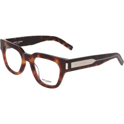 Square Frame Glasses SL 661 , unisex, Sizes: 50 MM - Saint Laurent - Modalova