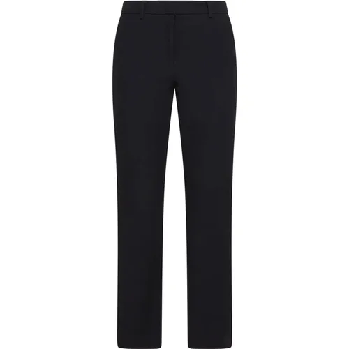 Schwarze Hose mit Geripptem Top Crop - PT Torino - Modalova