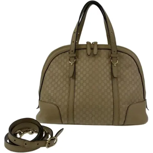 Pre-owned Leather gucci-bags , female, Sizes: ONE SIZE - Gucci Vintage - Modalova