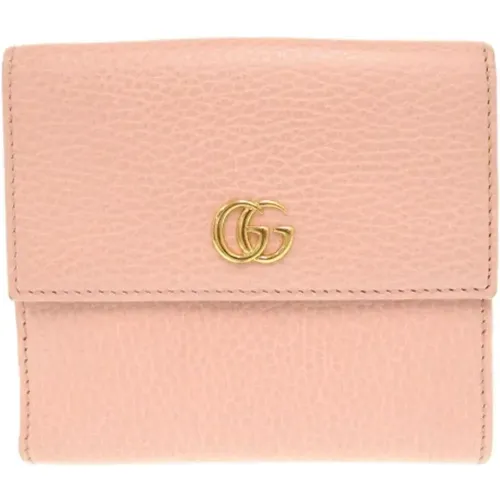 Pre-owned Leather wallets , female, Sizes: ONE SIZE - Gucci Vintage - Modalova