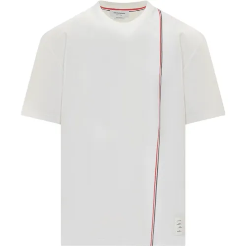 Jersey SS Tee , Herren, Größe: XL - Thom Browne - Modalova