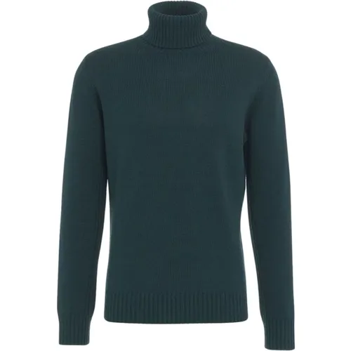 Knit Turtleneck Sweater Aw24 , male, Sizes: L, M - Kangra - Modalova