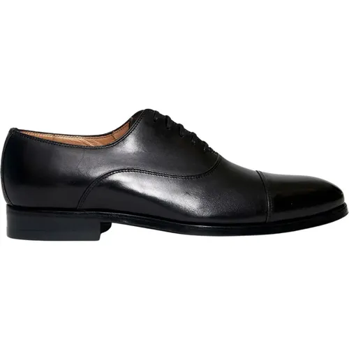Leather Lace-Up Shoes , male, Sizes: 5 1/2 UK, 7 1/2 UK, 9 UK, 6 1/2 UK, 6 UK, 9 1/2 UK, 8 1/2 UK - Ortigni - Modalova