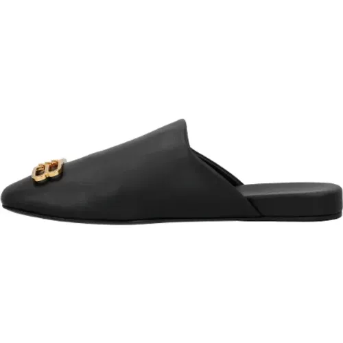 Leather sandals , male, Sizes: 9 UK - Balenciaga - Modalova