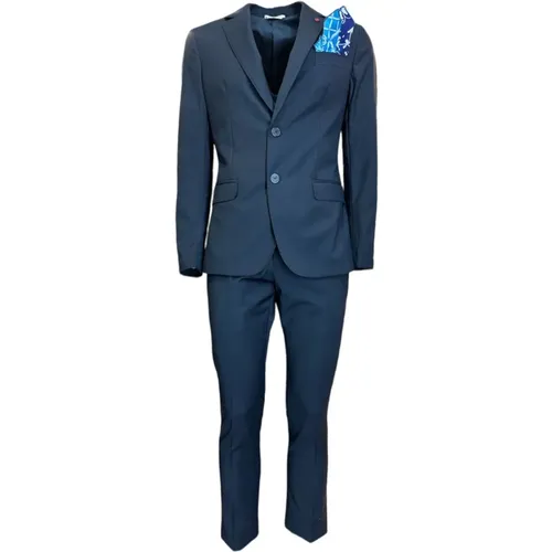 Single Breasted Suits , male, Sizes: 3XL, XL, 4XL, 5XL, L, 2XL, M - 0-105 - Modalova