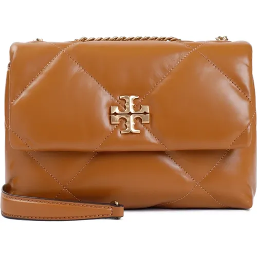 Diamond Design Shoulder Bag Nude & Neutrals , female, Sizes: ONE SIZE - TORY BURCH - Modalova