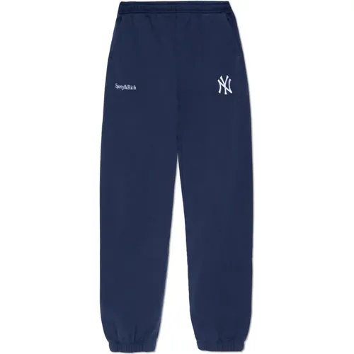 Sweatpants aus der 47 & The New York Yankees Kollektion , Damen, Größe: XL - Sporty & Rich - Modalova