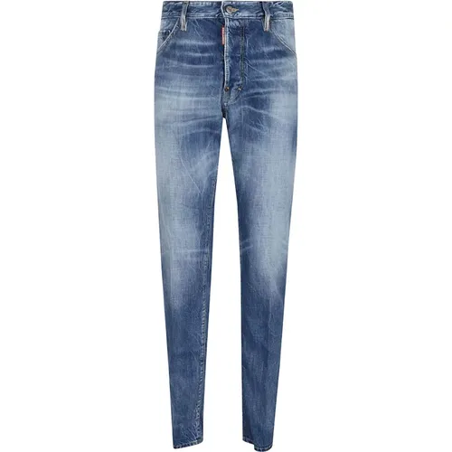 Stretch Denim Jeans Aw24 , male, Sizes: L, S, 2XL, M - Dsquared2 - Modalova