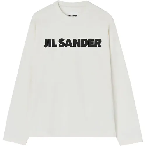 Long-sleeved T-shirts and Polos , male, Sizes: XL - Jil Sander - Modalova