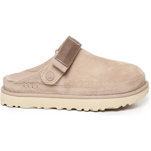 Wildleder Sandalen Slip-On Bandverschluss , Damen, Größe: 36 EU - Ugg - Modalova