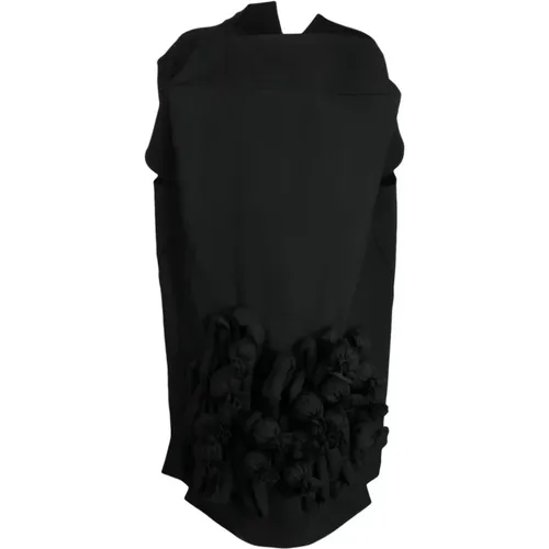 Geometric Wool Dress , female, Sizes: S - Comme des Garçons - Modalova