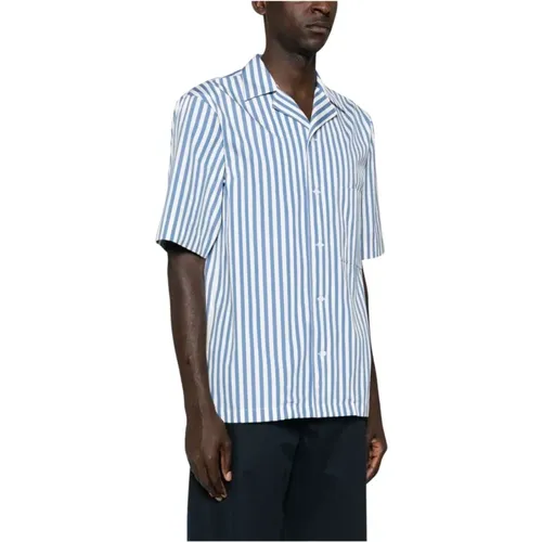 Blaue Hemden für Männer Ss24 , Herren, Größe: XL - Corneliani - Modalova