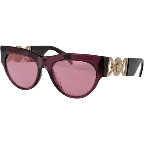 Stylish Sunglasses with 0Ve4440U Design , female, Sizes: 56 MM - Versace - Modalova