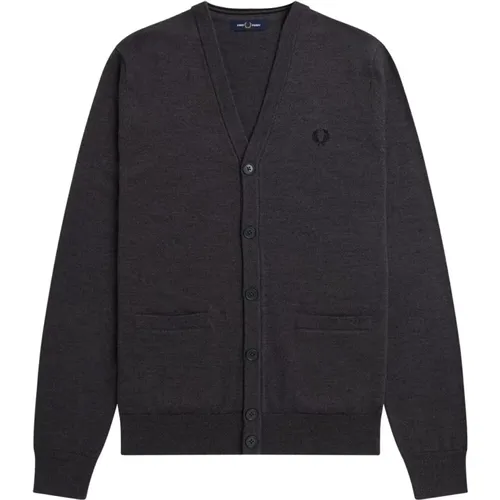 Classic Cardigan Collection , male, Sizes: XL - Fred Perry - Modalova