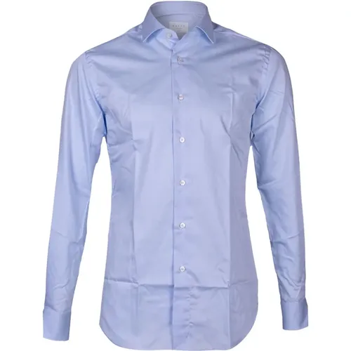 Mens Cotton Tailored Shirt, French Collar , male, Sizes: M, 3XL, S - Xacus - Modalova