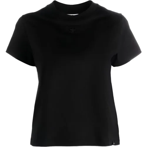 Crew-Neck T-Shirt by , female, Sizes: XS - Courrèges - Modalova