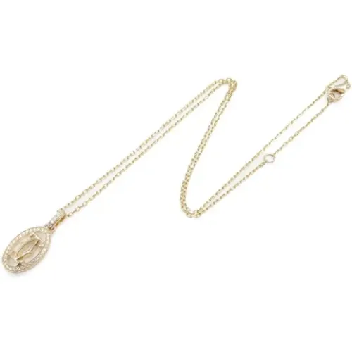 Pre-owned Rose Gold necklaces , female, Sizes: ONE SIZE - Cartier Vintage - Modalova